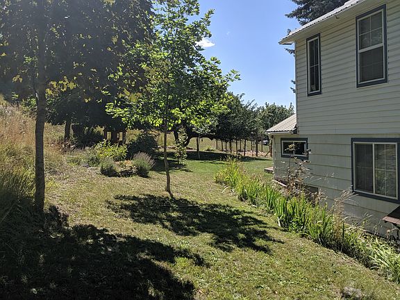 Side of home looking back