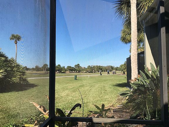 Beautiful golf course view