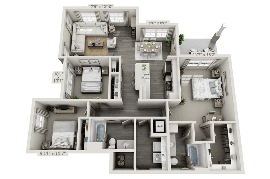 Floor plan Cypress