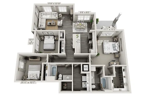 Floor plan Cypress
