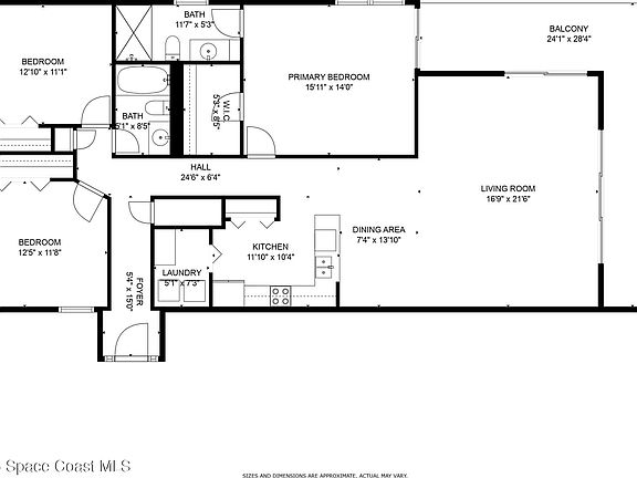 4th image of 3873 S Banana River Blvd APT 201