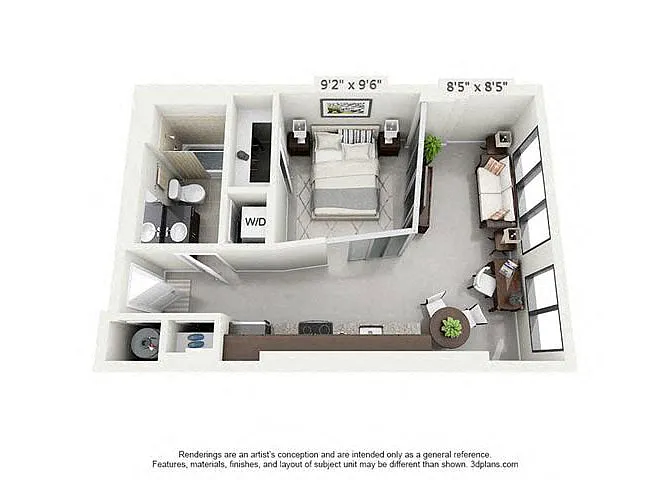 Floor plan A1A