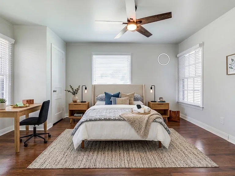 Second bedroom facing the street
