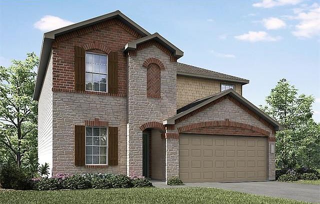 Centex Homes, Sandalwood-R elevation, Rendering