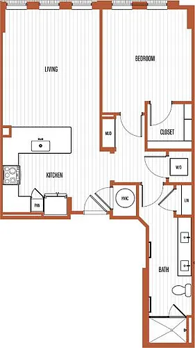 Floor plan The Towsend