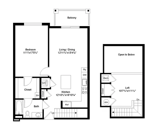 Floor plan A3 Loft