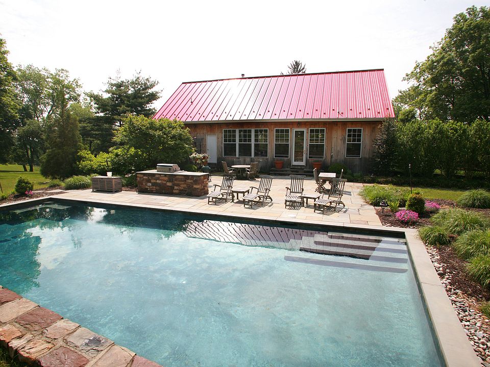 Pool and Pool House