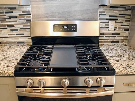 Updated stove, oven, and extractor fan