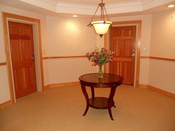 Hallway into condominium