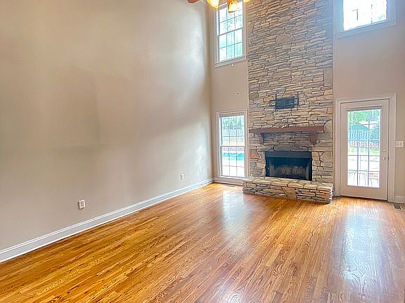 2-story living room