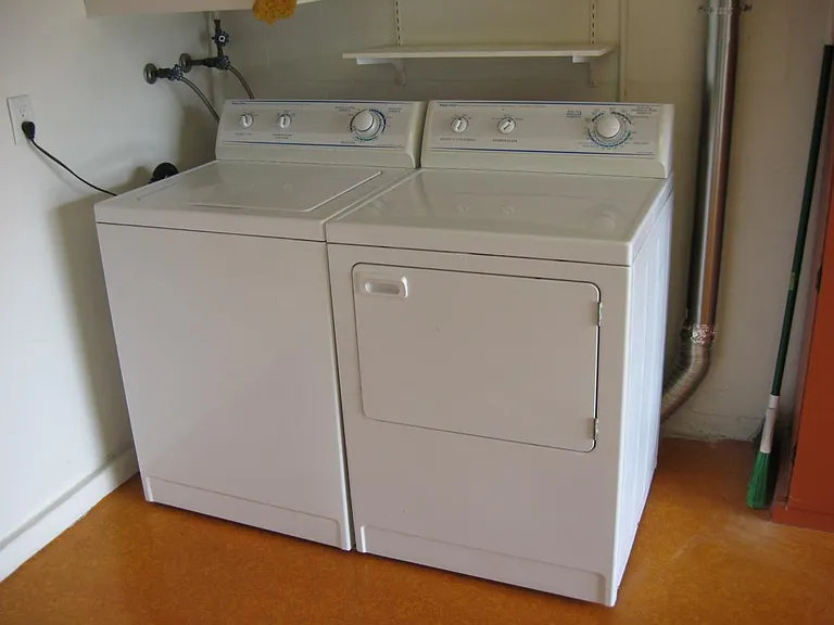 Laundry in Garage