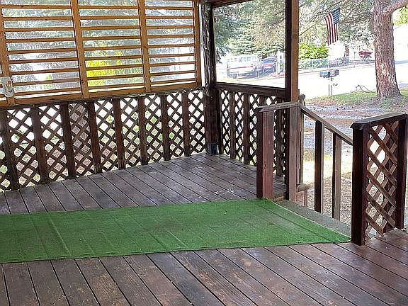 Covered porch