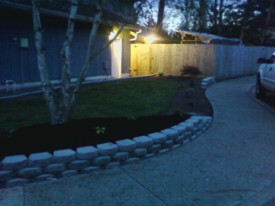 low maintenance landscape