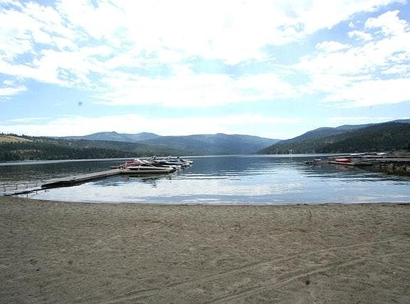 Beach on Liberty Lake