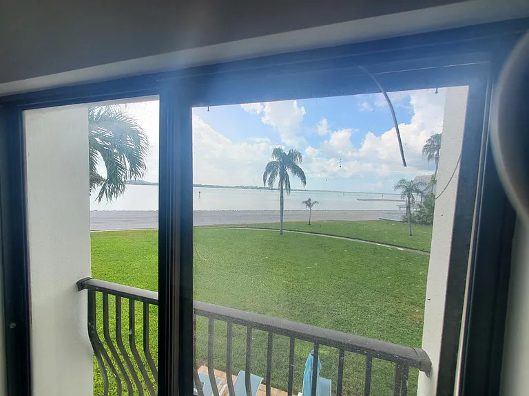 View from primary bedroom