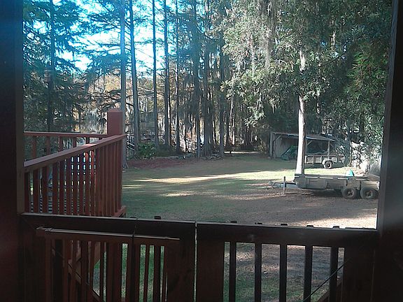 View of Creek from inside ho