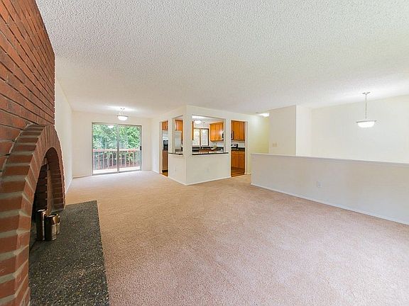In Living Room, Kitchen view