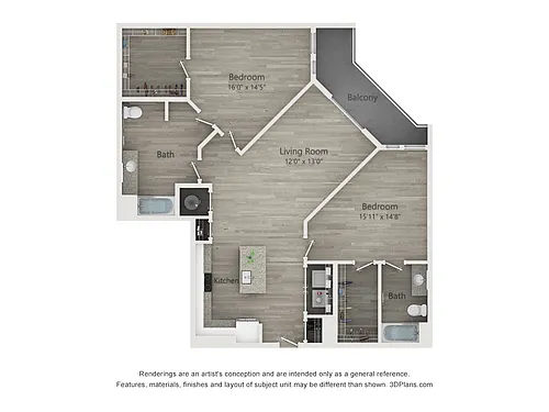 Floor plan B2c ADA