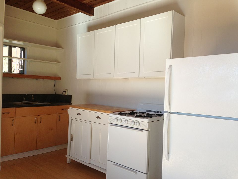 Kitchen: Frig Stove cabinet