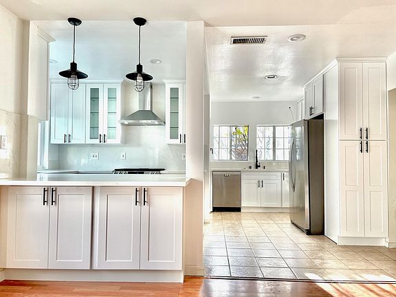 Newly renovated kitchen with new fixtures and appliances