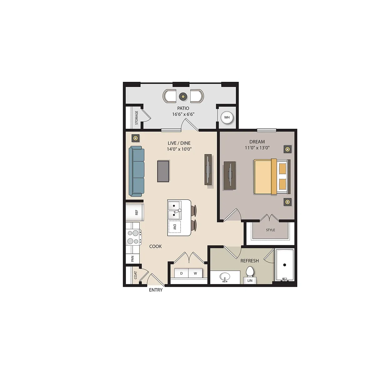 Floor plan A1