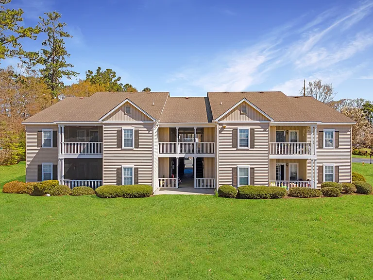Residential building with private patio/balcony