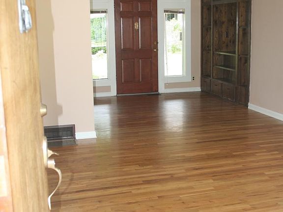 Living room and patio access