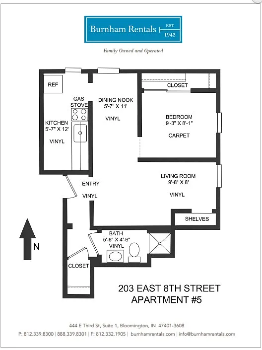 Floor plan 203-05