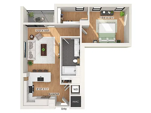 Floor plan A6