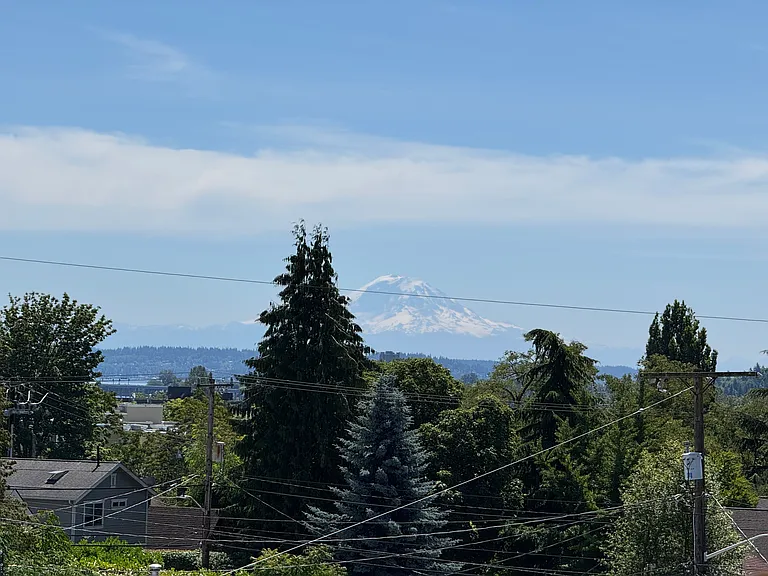 views of Mt. Rainier and Territorial views form the Loft/flex room on the top level