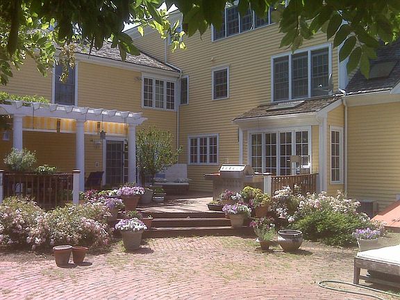 Deck and Upper patio