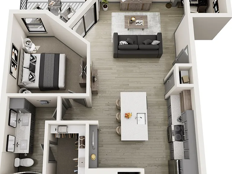 Santa Fe Square Apartments — Photo 9