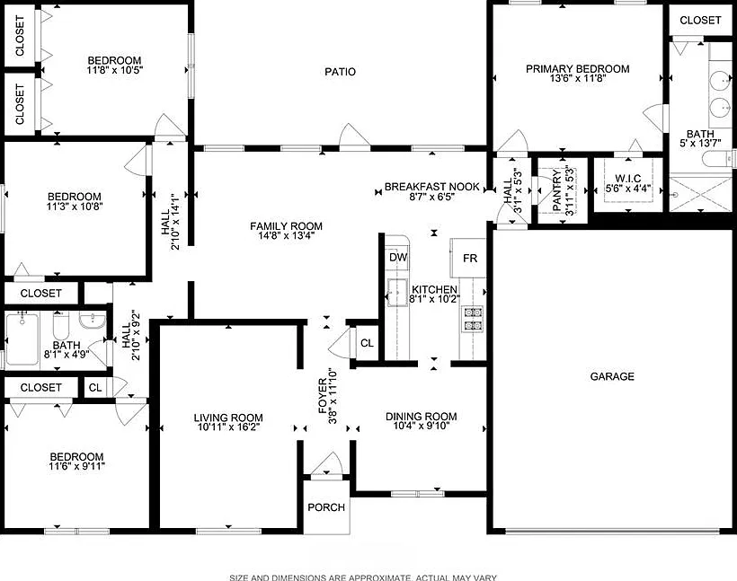 4 bed, 2.0 bath, 1810 sqft, $2,400 — Photo 2