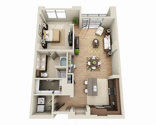 Floor plan A5B