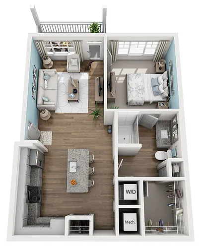 Floor plan 1A1