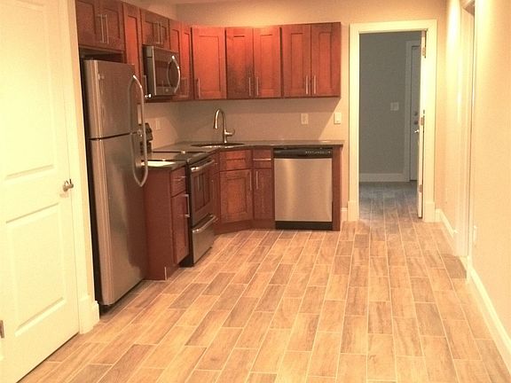 kitchen and living room