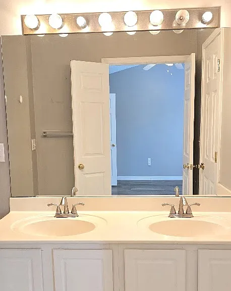 master bathroom vanity