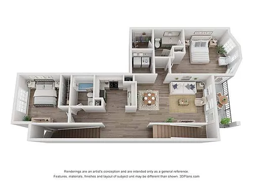 Floor plan B6L
