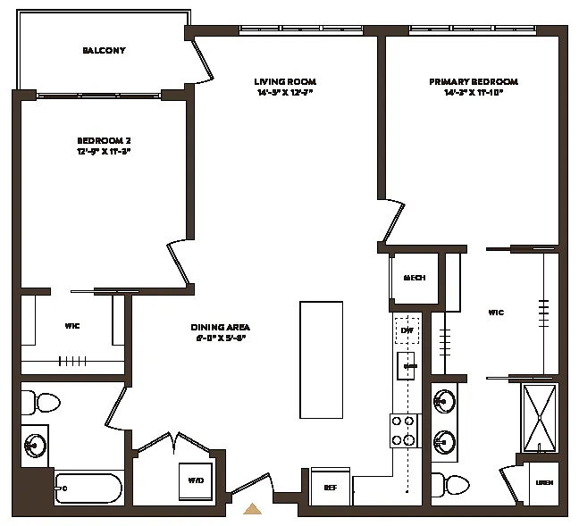Floor plan B1