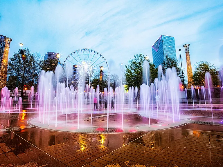 Centennial Olympic Park is minutes from our community.
