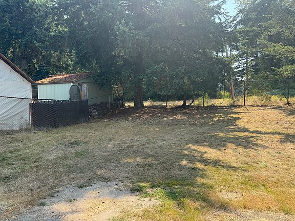 Backyard facing southeast. Open space to south.
