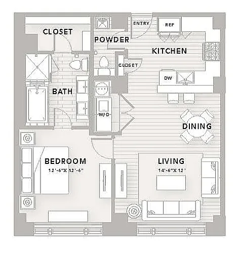 Floor plan A12
