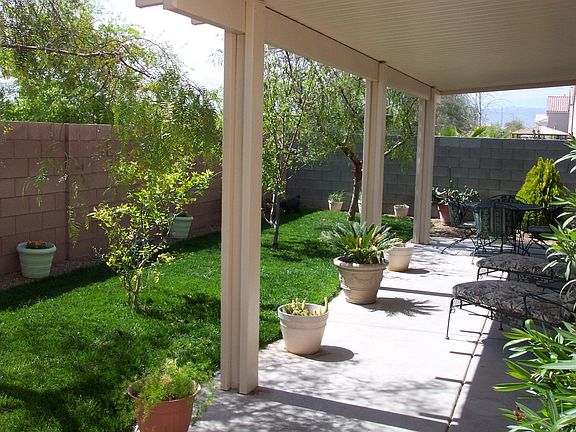 Lush Rear Yard