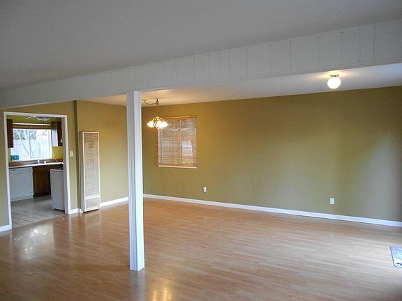 downstairs dining/living room combo