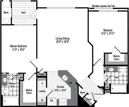 Floor plan Style F