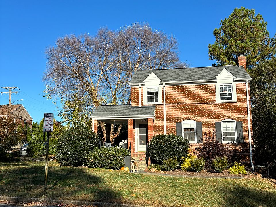 Just imagine welcoming your guests here. Two parking spots in the driveway and permit parking on the street.