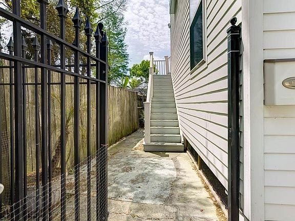 Private gated entrance