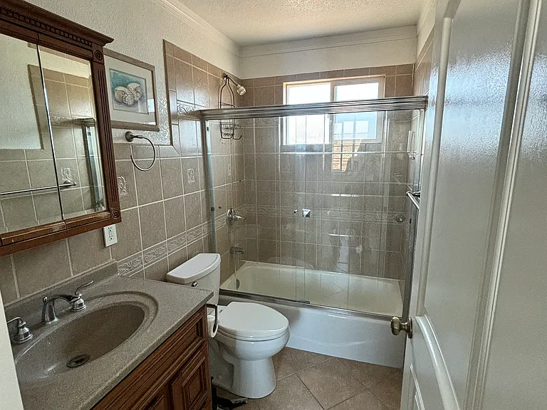 Upstairs restroom.