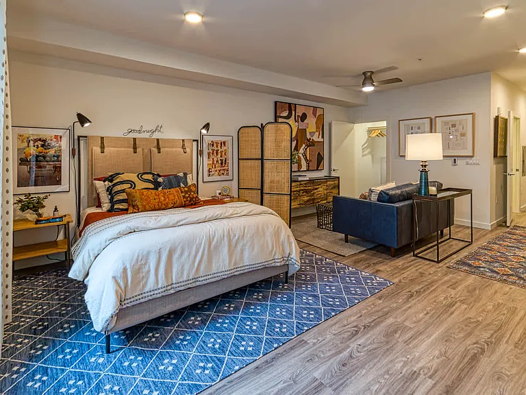 Studio with Hard Surface Flooring