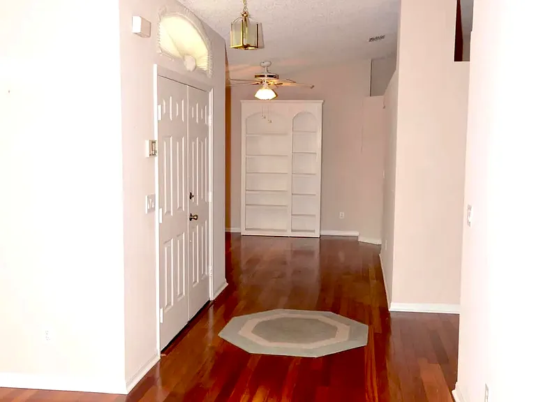 Hallway between Living room and Dining room.